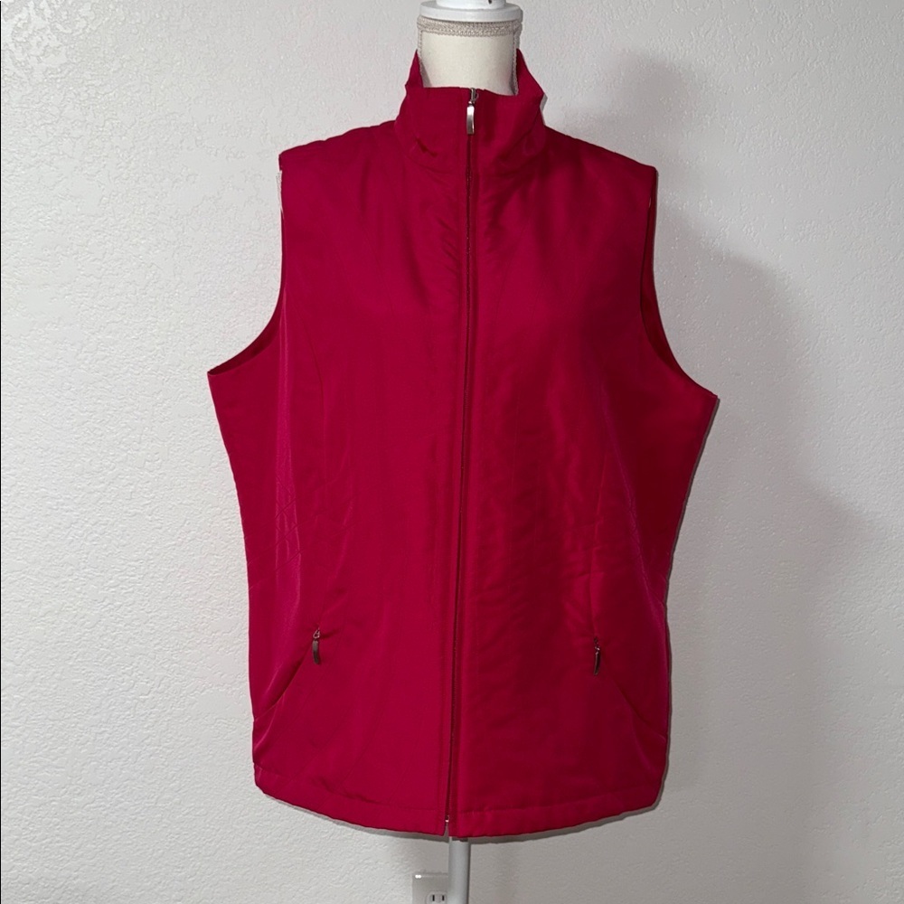 Women's Pink Sleeveless Jacket